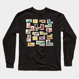 CATS IN BOXES Long Sleeve T-Shirt